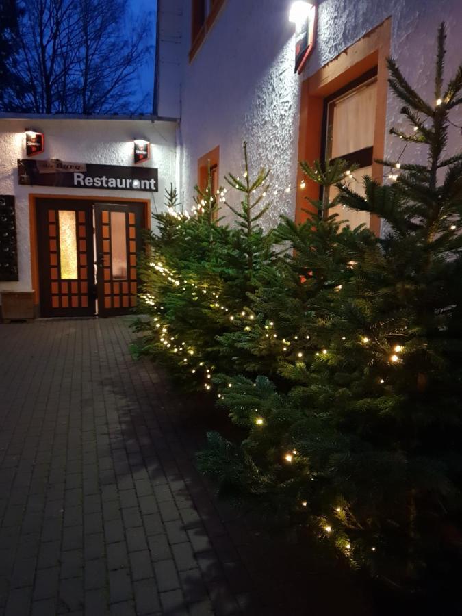 Pension Und Restaurant Die Burg Ehrenfriedersdorf Экстерьер фото